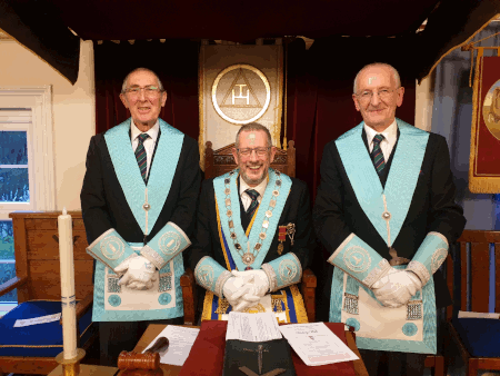 The master with his wardens