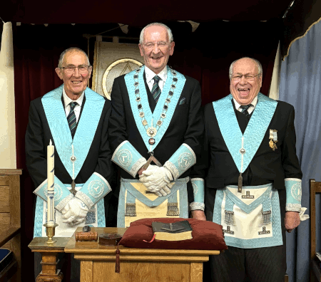 The master with his wardens